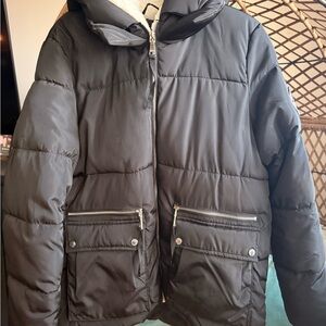 Steve Madden Black Puffer Jacket